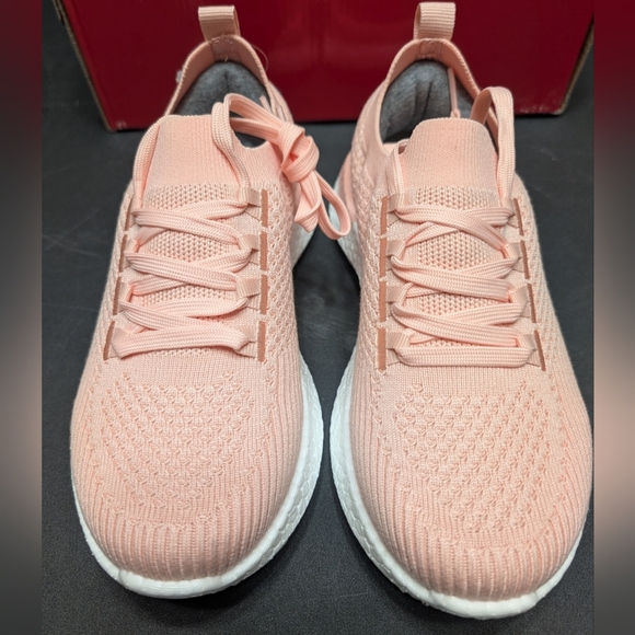 Propét Pink B10 Unite Women's Knit Ortholite Comfort Casual Sneaker Size 5 W(D) - Picture 2 of 9